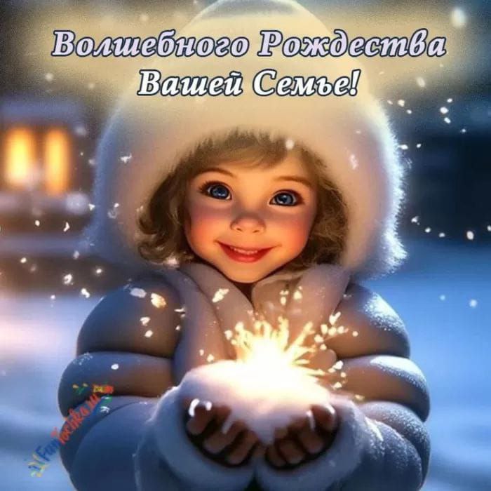 Волшебного Рождества Вашей Семье!