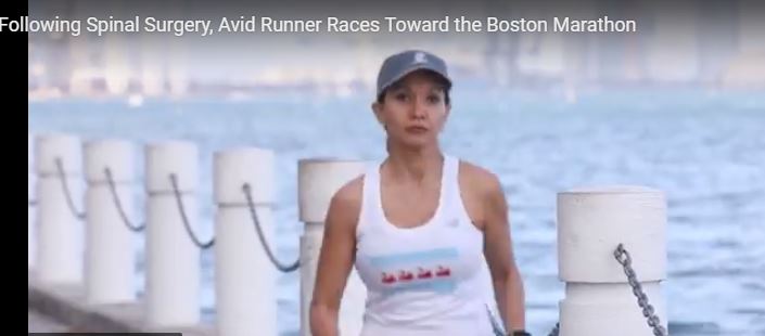 Американка победила рак спинного мозга и пробежала марафон